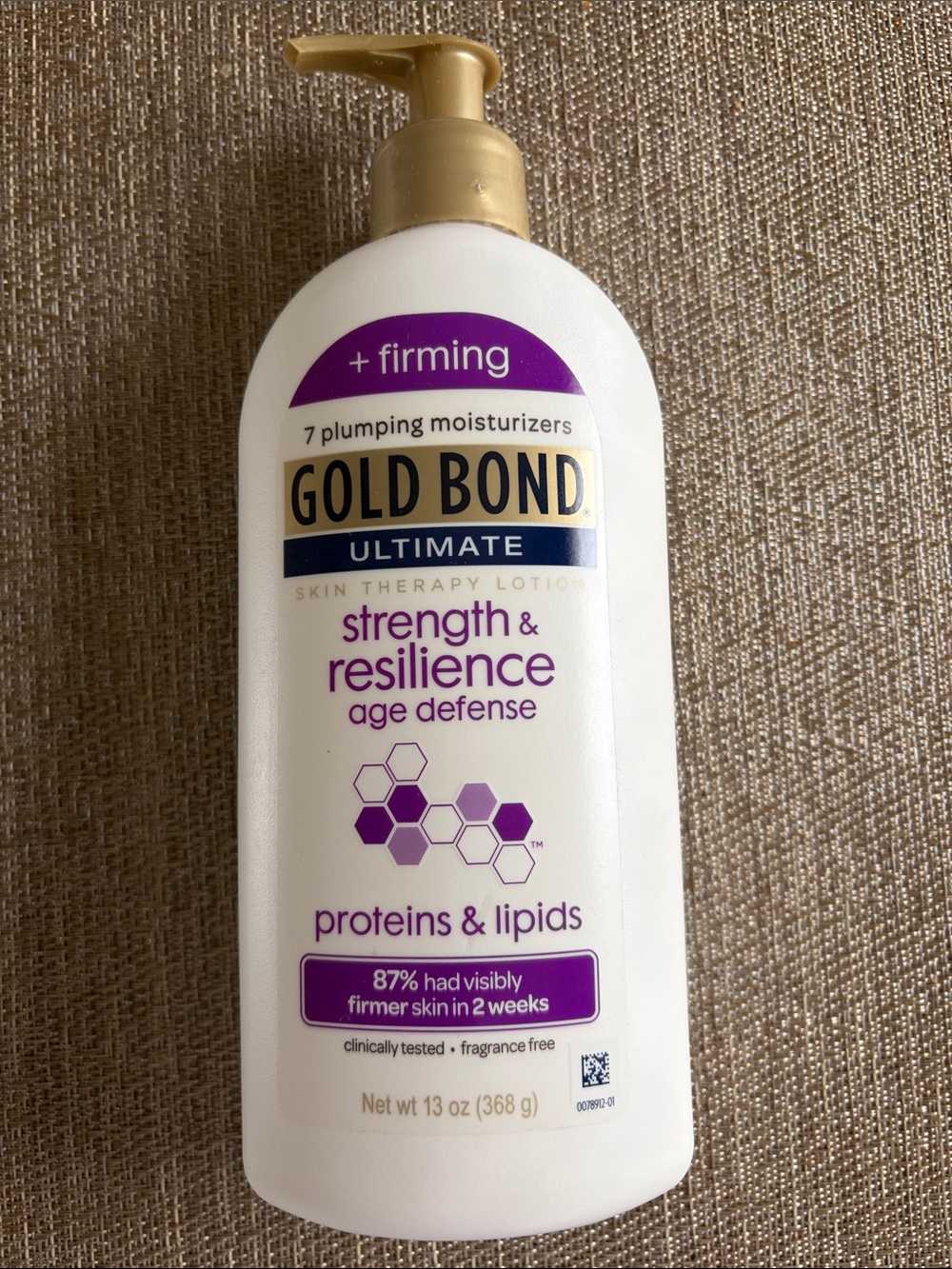 Ultimate Strength & Resilience Age Defense Lotion - by GOLD BOND
